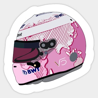 Sebastian Vettel 2021 Formula 1 helmet Sticker